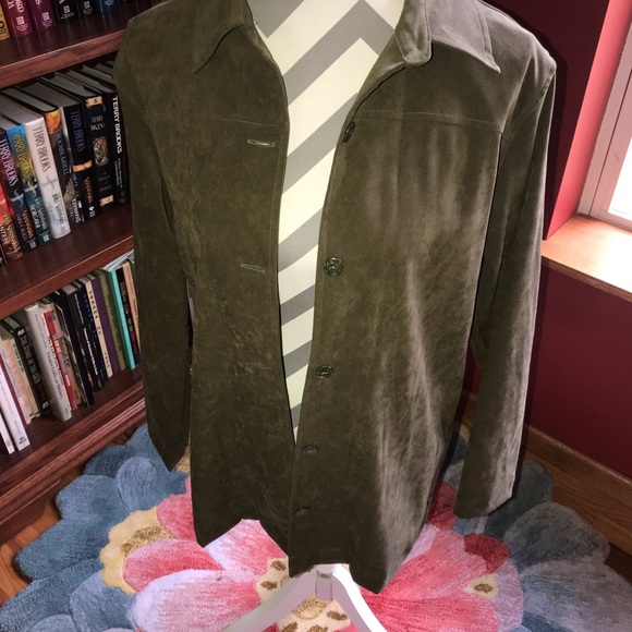 Christopher And Banks Green Blazer Size Large - Picture 2 of 5